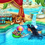 เกมส์เจ้าหญิงจัสมินว่ายน้ำ Arabian Princess Swimming Pool