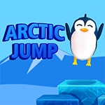 เกมส์เพนกวินกระโดดเหยียบน้ำแข็ง Arctic jump