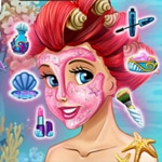 เกมส์แต่งหน้านางเงือกเหมือนจริง Ariel Real Makeover