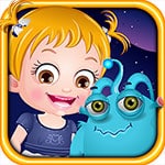 เกมส์เด็กน้อยท่องอวกาศ Baby Hazel Alien Friend