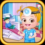 เกมส์แต่งตัวเด็กเป็นทันตแพทย์ Baby Hazel Dentist Dressup