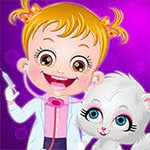 เกมส์เด็กน้อยเป็นสัตวแพทย์ Baby Hazel Pet Doctor
