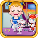 เกมส์เด็กน้อยจัดปาร์ตี้สัตว์เลี้ยง Baby Hazel Pet Party