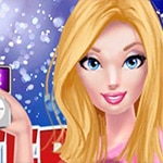 เกมส์สาวบาร์บี้ในฤดูหนาว Barbies Winter Goals