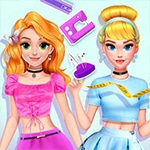 เกมส์ดีไอวายชุดเจ้าหญิง Blonde Princess #DIY Royal Dres