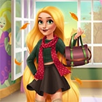 เกมส์แต่งหน้าราพันเซลแฟชั่นฤดูใบไม้ร่วง Blonde Princess Fall Trends