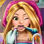 เกมส์รักษาฟันเจ้าหญิงราพันเซล Blonde Princess Real Dentist