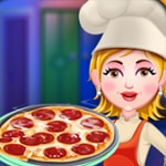 เกมส์บาร์บี้ทำพิซซ่า Chef Barbie Pizza