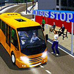 เกมส์แข่งมินิบัสสองคน City Minibus Driver