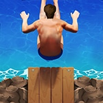เกมส์กระโดดน้ำท่าสวย Cliff Diving 3D