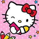 เกมส์ระบายสีคิตตี้แบบตัวเลข Color By Number With Hello Kitty