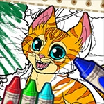 เกมส์ระบายสีสัตว์เลี้ยง Color Me Pets