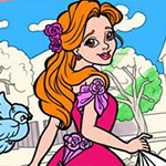 เกมส์ออกแบบระบายสีเจ้าหญิง Color Me Princess