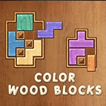 เกมส์เรียงบล็อคไม้ฝึกสมอง Color Wood blocks