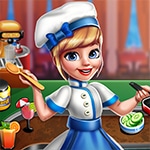 เกมส์เปิดร้านขายอาหารชื่อดัง Cooking Scene