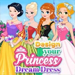 เกมส์ดีไซน์ชุดเจ้าหญิงดิสนีย์ Design Your Princess Dream Dress