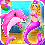 เกมส์นางเงือกรักษาบาดแผลปลาโลมา Doctor Dolphin Treatment Care