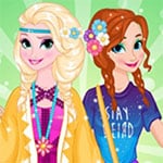 เกมส์แอนนาและเอลซ่าเสริมสวยฤดูใบไม้ผลิ Elsa And Anna Spring Trends