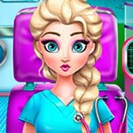 เกมส์รักษาสมองเจ้าหญิงเอลซ่า Elsa Brain Doctor