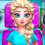 เกมส์รักษาสมองเจ้าหญิงเอลซ่า Elsa Brain Doctor