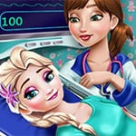 เกมส์ปฐมพยาบาลเจ้าหญิงเอลซ่า Elsa Resurrection Emergency