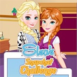 เกมส์แอนนาแต่งตัวให้เอลซ่า Elsas Snapchat Challenge