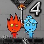 เกมส์น้ำกับไฟ 4 Fireboy And Watergirl 4 The Crystal Temple