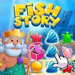 เกมส์จับคู่ดินแดนใต้ท้องทะเล Fish Story