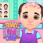 เกมส์รักษาศีรษะลูกค้า Funny Hair Salon