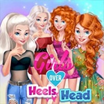 เกมส์แต่งตัวเจ้าหญิงหิมะกำลังตกหลุมรัก Girls Head Over Heels