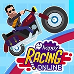 เกมส์ขับมอเตอร์ไซค์แฮปปี้เก็บเหรียญ Happy Racing Online