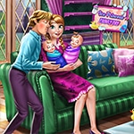 เกมส์วันครอบครัวของเจ้าหญิงแอนนา Ice Princess Family Day