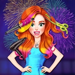 เกมส์ทำผมวันขึ้นปีใหม่ Jessie New Year Glam Hairstyles