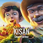 เกมส์ขับรถไถนาปลูกผัก Kisan Smart Farmer