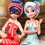 เกมส์เลดี้บั๊กอบไอน้ำ Ladybug Sauna Realife