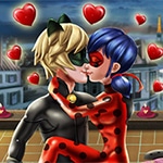 เกมส์เลดี้บั๊กจูบกับแฟนในปารีส Ladybug Valentine Paris