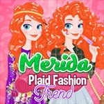เกมส์แต่งตัวแฟชั่นเจ้าหญิงเมริด้า Merida Plaid Fashion Trend