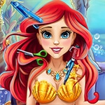 เกมส์ตัดผมให้นางเงือก Mermaid Princess Real Haircuts