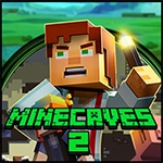 เกมส์มายคราฟขุดทองล่าสมบัติ 2 Minecaves 2