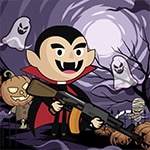 เกมส์แดร๊กคูล่ายิงฟักทอง Mr Dracula