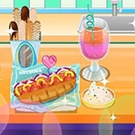 เกมส์ทำฮอทดอกกับเด็กน้อย Nom Nom Hotdogs