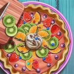 เกมส์ทำพายผลไม้ Pie Realife Cooking