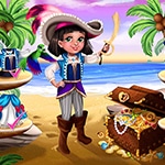 เกมส์แต่งตัวโจรสลัดเด็กน้อย Pirate Princess Treasure Adventure