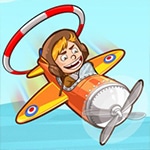 เกมส์ขับเครื่องบินลอดห่วง Pocket Wings WW2