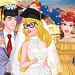 เกมส์เตรียมงานแต่งให้เจ้าหญิงออโรร่า Princess College Campus Wedding