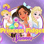เกมส์แต่งตัวเจ้าหญิงดิสนีย์เล่นสปินเนอร์ Princess Fidget Spinners