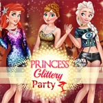 เกมส์แต่งตัวเจ้าหญิงไปปาร์ตี้แสนสนุก Princess Glittery Party