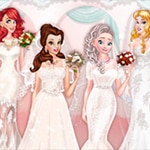 เกมส์แต่งตัวเจ้าสาวดิสนีย์ Princesses Bridal Salon