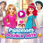 เกมส์แต่งตัวเจ้าหญิง2คนไปออกเดท Princesses Double Date
