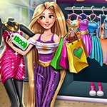 เกมส์เจ้าหญิงผมยาวช็อปปิ้ง Rapunzel Realife Shopping